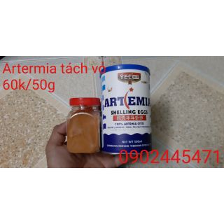 Thức ăn cá cảnh - Artermia tách vỏ