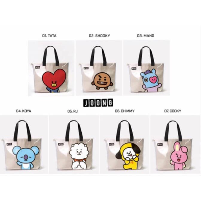 Túi đeo trong hai ngăn BT21