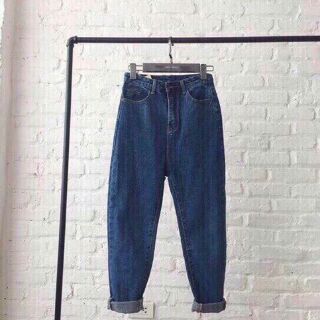QUẦN BAGGY JEANS TRƠN