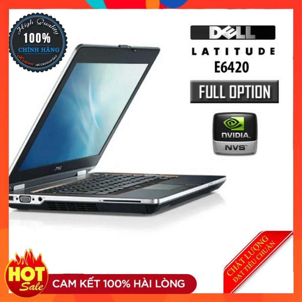 Laptop Dell latitude E6420 Core i5 2520M Ram 4G ổ cứng HDD 250G or SSD 128G cực khỏe chơi game,VP,giải trí