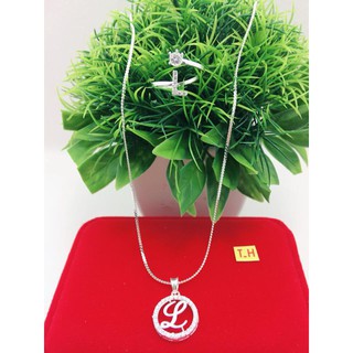 Bộ trang sức bạc ta chữ cái