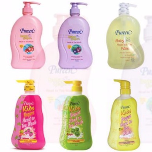 SỮA TẮM GỘI TRẺ EM PUREEN - 750ML