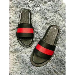 DÉP NAM ĐEN BẢN ĐEN ĐỎ