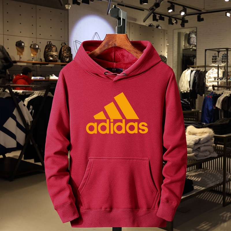 AIMI Áo Hoodie Dài Tay In Logo Adidas Trẻ Trung Năng Động Dành Cho Cả Nam Và Nữ M-5Xl