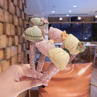 Bờm tóc nơ cho bé gái