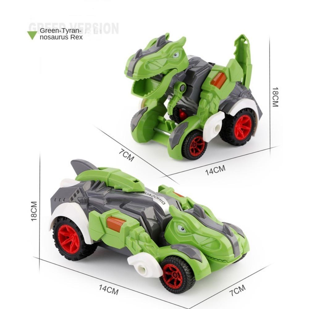 CHOOKEY Đồ Chơi Xe Tải Biến Hình T-Rex 2 Trong 1