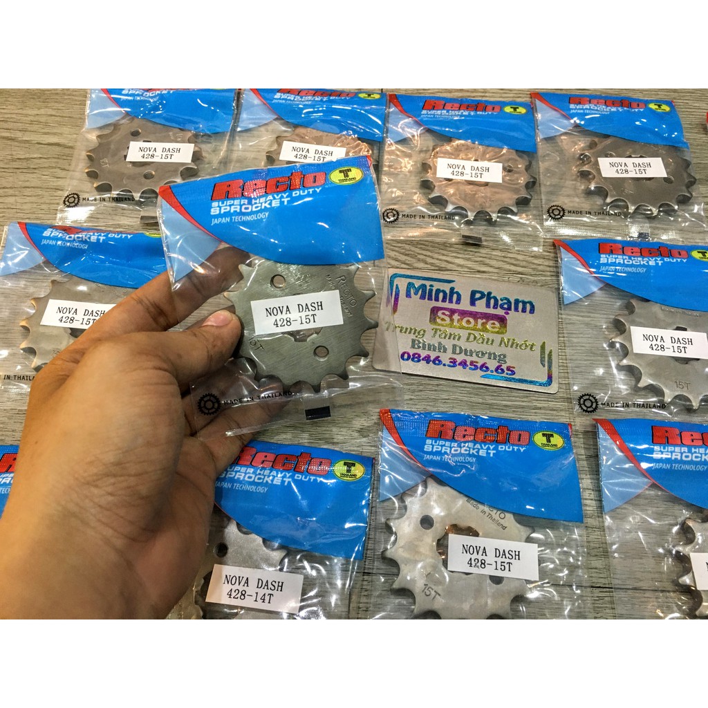 Nhông Recto dành cho Exciter 150, Winner 150, Winner X, Raider Fi, Satria Fi chính hãng