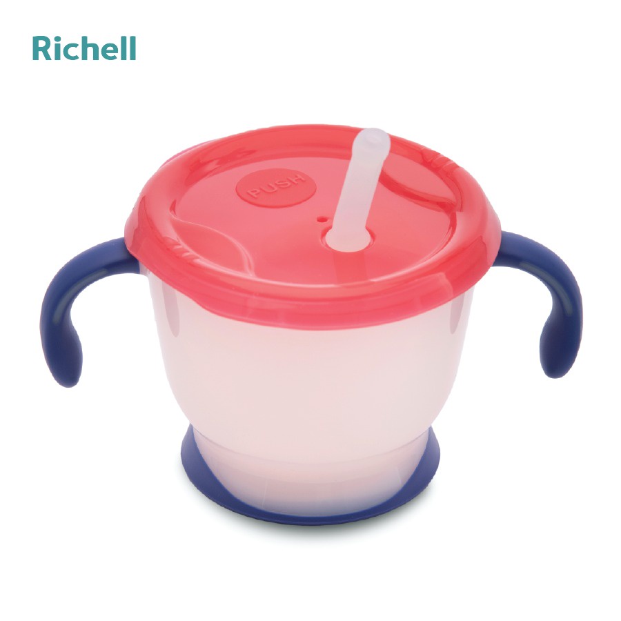 Cốc tập hút 3 giai đoạn Richell / Kichilachi