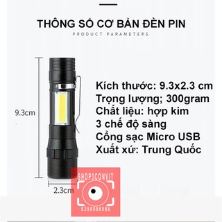 Đèn Pin Siêu Sáng MINI 2019
