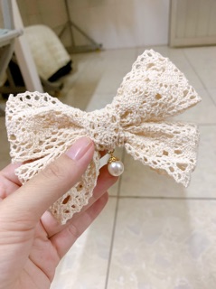 10 kẹp nơ handmade