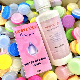 Nước ngâm rửa kính áp tròng nước nhỏ mắt Ruby Eyes chính hãng