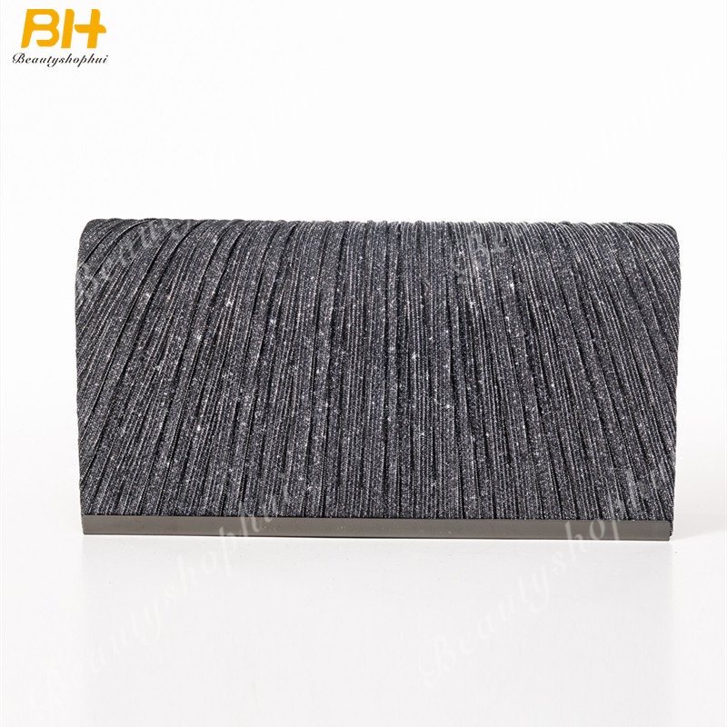 Ví Cầm Tay Đính Kim Sa Lấp Lánh Phong Cách Hàn Quốc Mới 2022