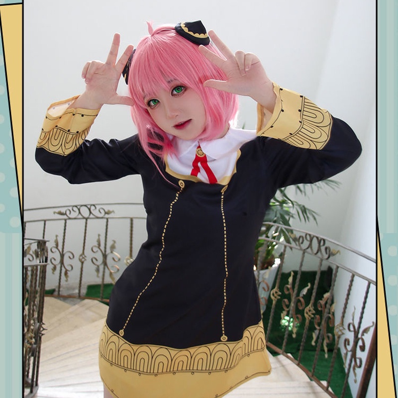 Trang Phục Hóa Trang Nhân Vật Aniya SPY X FAMILY / Anya Forger / Anya Forger / Peruca SPY X