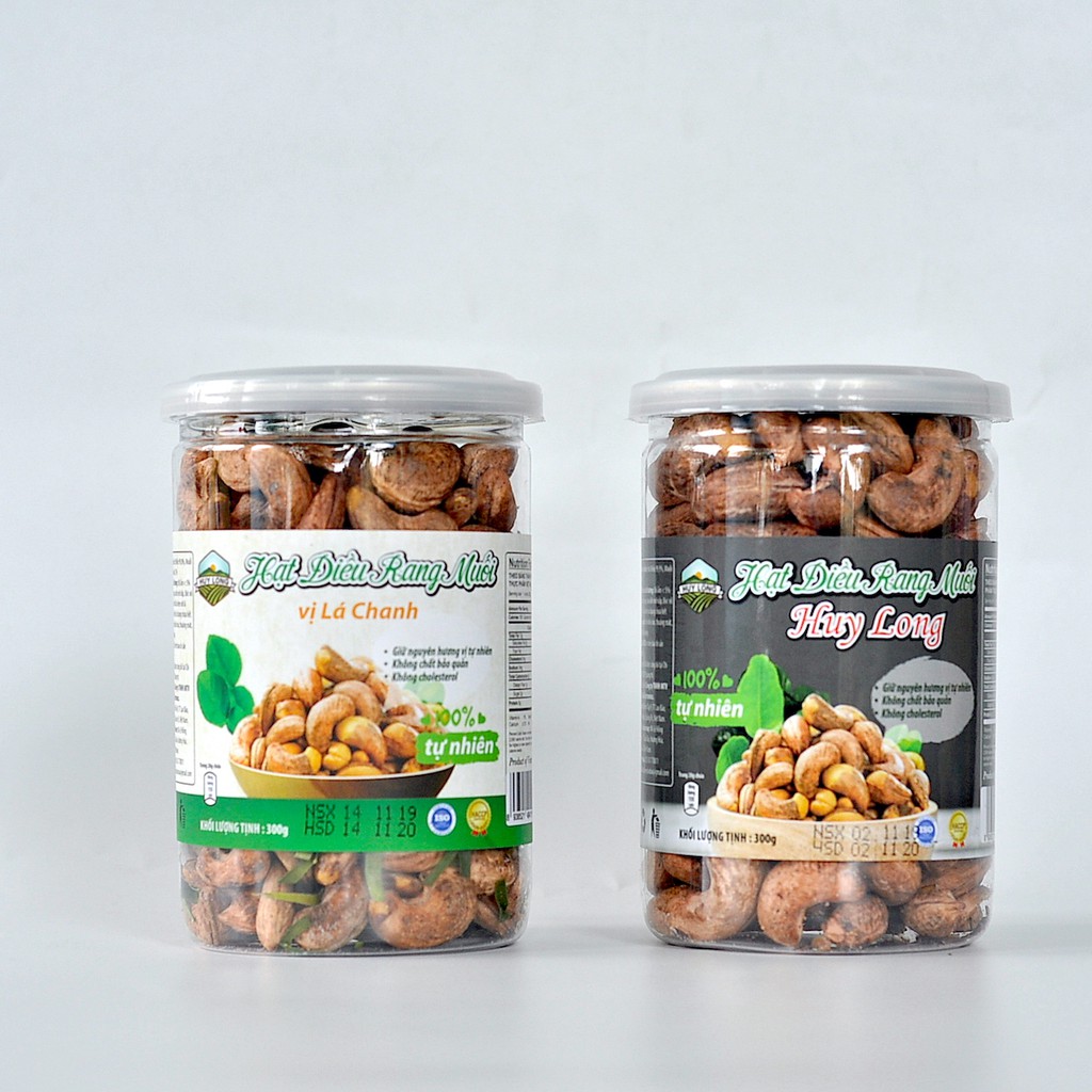 300g Hạt điều rang muối Bình Phước ISO9001