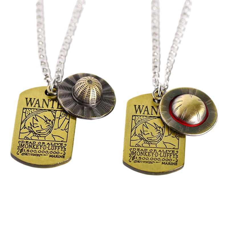 Vòng cổ Mặt Hình Nhân Vật Luffy Trong Phim One Piece 1.5