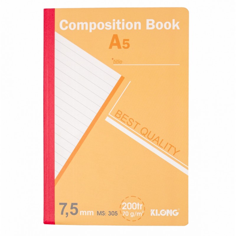 Sổ may dán gáy A5 - 200 trang KLONG 305