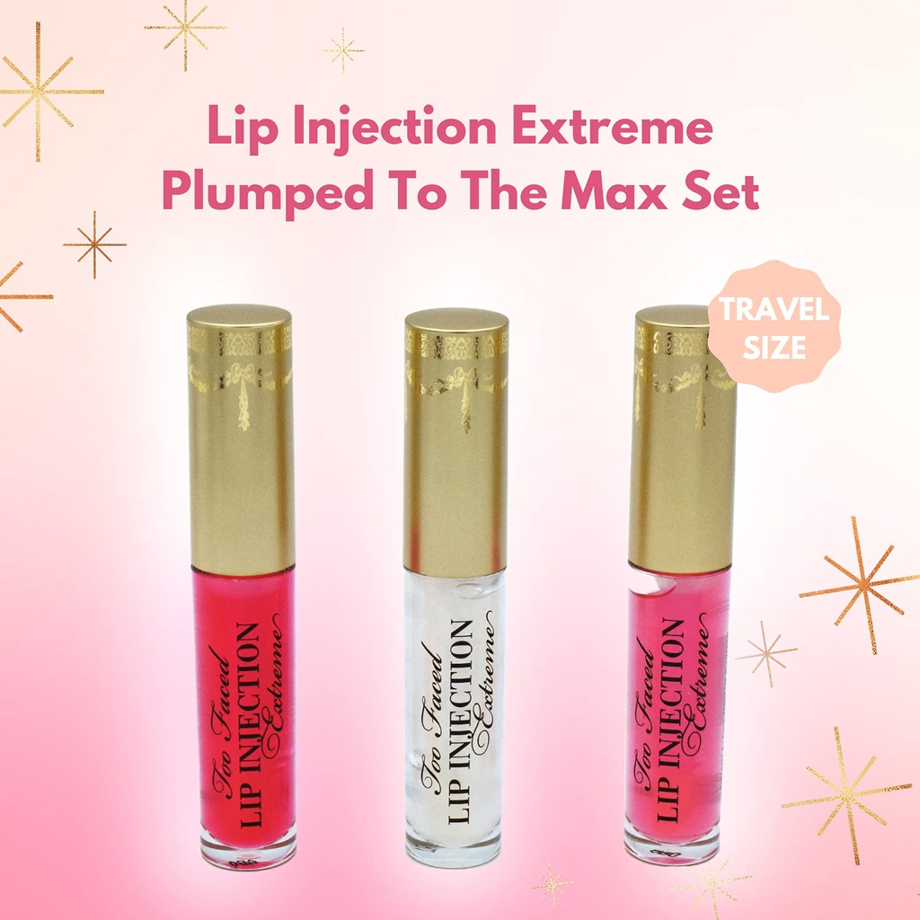 (Minisize 2.8g) Son bóng làm dày môi Too Faced Lip Injection Extreme