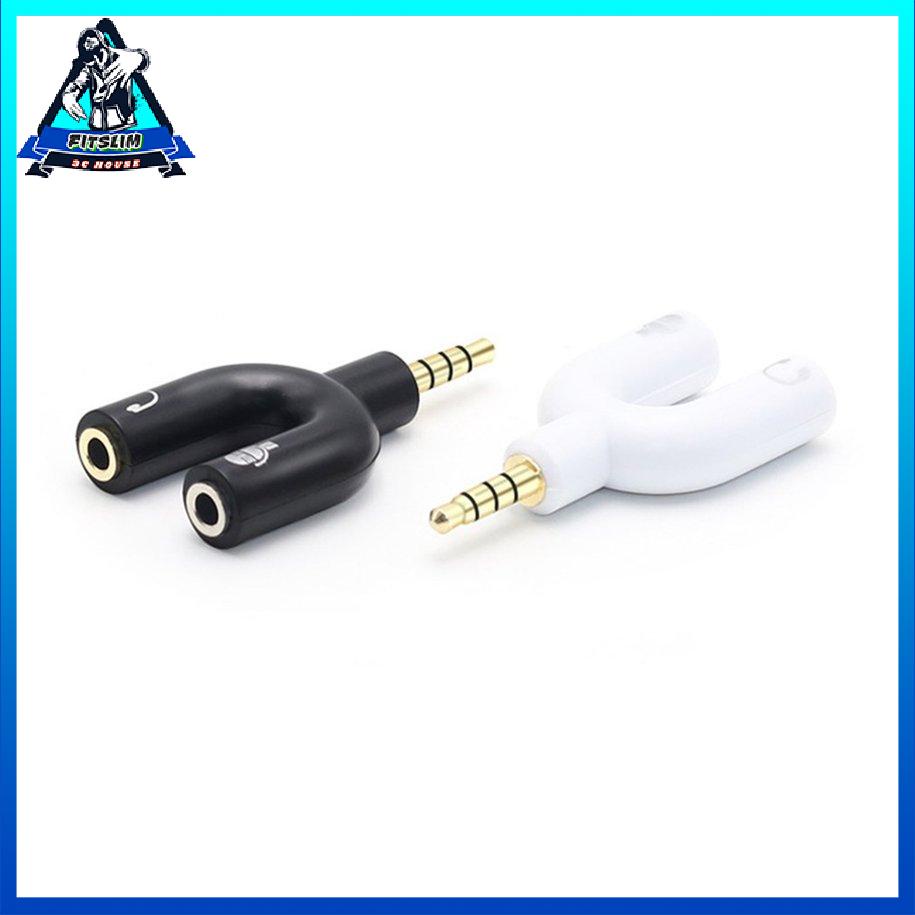 Tai nghe Mic 2 đến 1 Bộ chia cho Tai nghe PS4 cho Bộ điều hợp Xbox One (TRRS) [8/26]