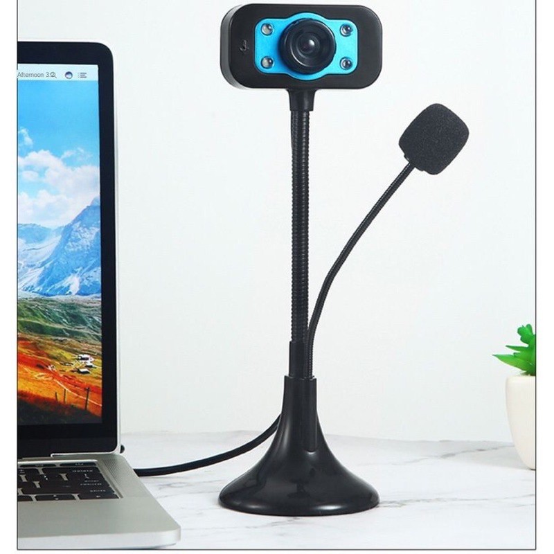 [Mã ELFLASH5 giảm 20K đơn 50K] [SALE 10%] Webcam 720p HD, chân cao, có micro, đèn | BigBuy360 - bigbuy360.vn