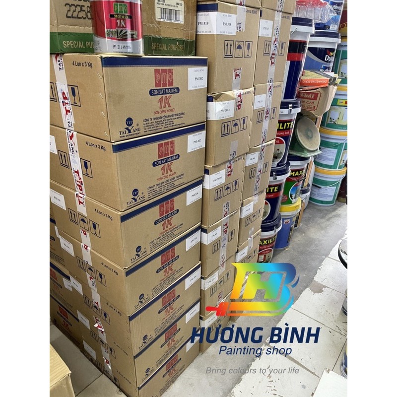 Sơn mạ kẽm PM9 hệ 1K (lon 800gr)