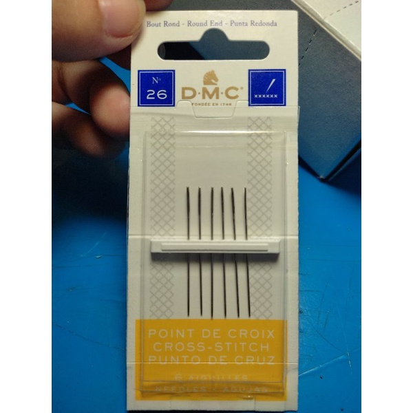 Sỉ kim Đức kim thêu tranh chữ thập, kim prym vĩ 25 cây