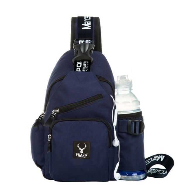 HÌNH THẬT! Túi chéo cao bồi One Piece nam nữ  bình nước - tui cheo TLTC078