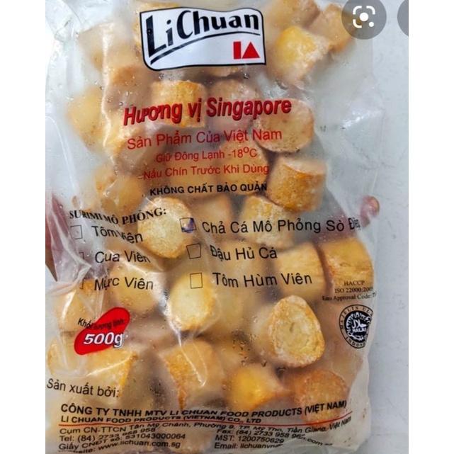 (HCM) Viên s.ò điệp surimi thương hiệu Singapore Lichuan