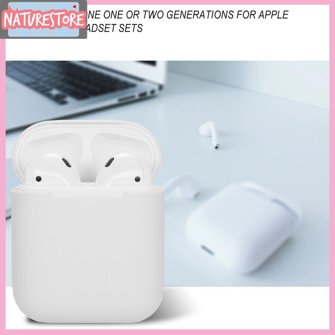 Vỏ Bảo Vệ Hộp Sạc Tai Nghe Airpods Bằng Silicon Tiện Dụng