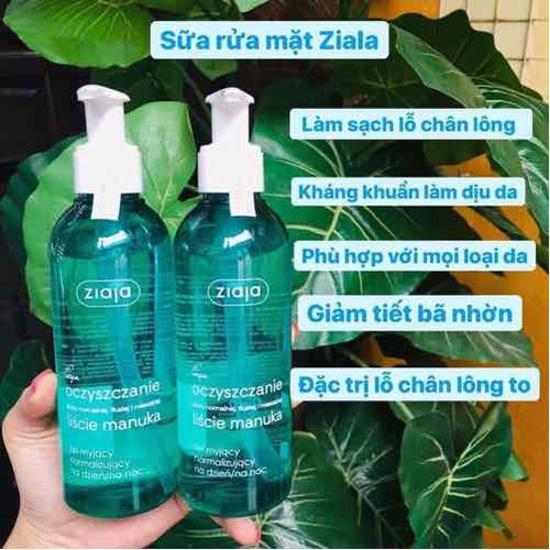 [Chính Hãng] Sữa Rửa Mặt Ziaja Chiết Xuất Từ Lá Manuka | BigBuy360 - bigbuy360.vn