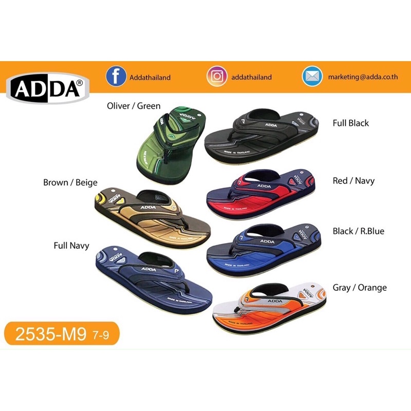 Dép xỏ ngón Adda 2535 ThaiLan chính hãng