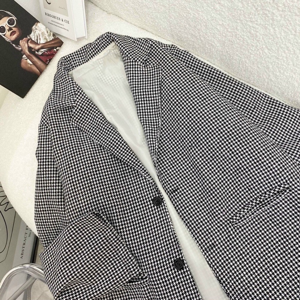 Áo khoác vets blazer túi chất vải 2lớp lót dày dặn phong cách hàn quốc | BigBuy360 - bigbuy360.vn