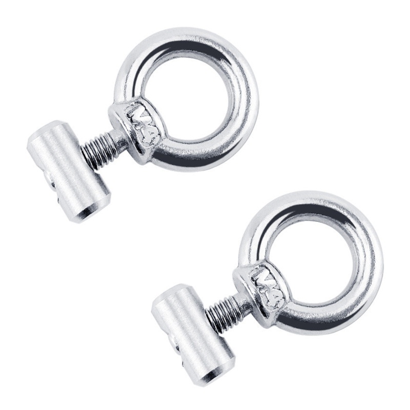 Set 2 Đai Ốc M4 Gắn Cố Định Lều Thuyền RV Caravan f Chuyên Dụng