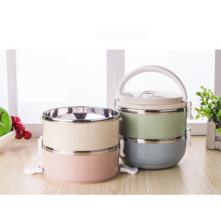Hộp Mang Cơm, Cặp Lồng Cơm 2 Tầng Ruột Inox Lunch Box, Siêu Tiện Dụng, Giữ Nhiệt  Cực Kỳ Hiệu Quả | BigBuy360 - bigbuy360.vn