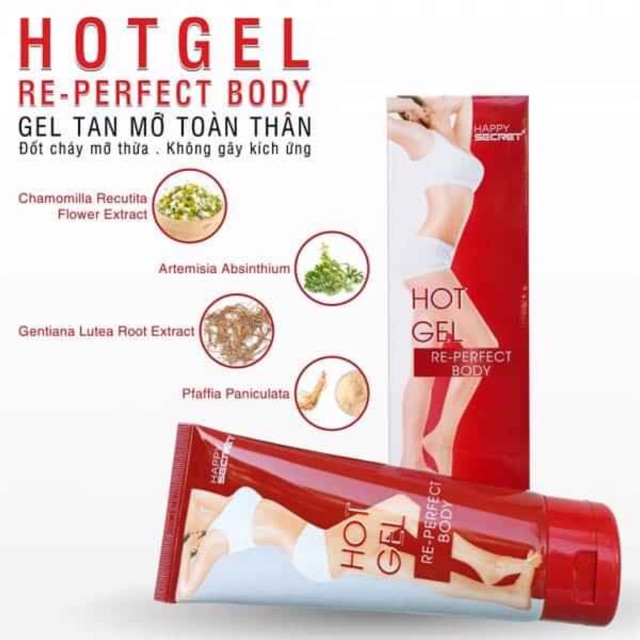 Gel tan mỡ toàn thân