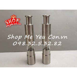 CỐI XAY TIÊU INOX  LOẠI NHẤN