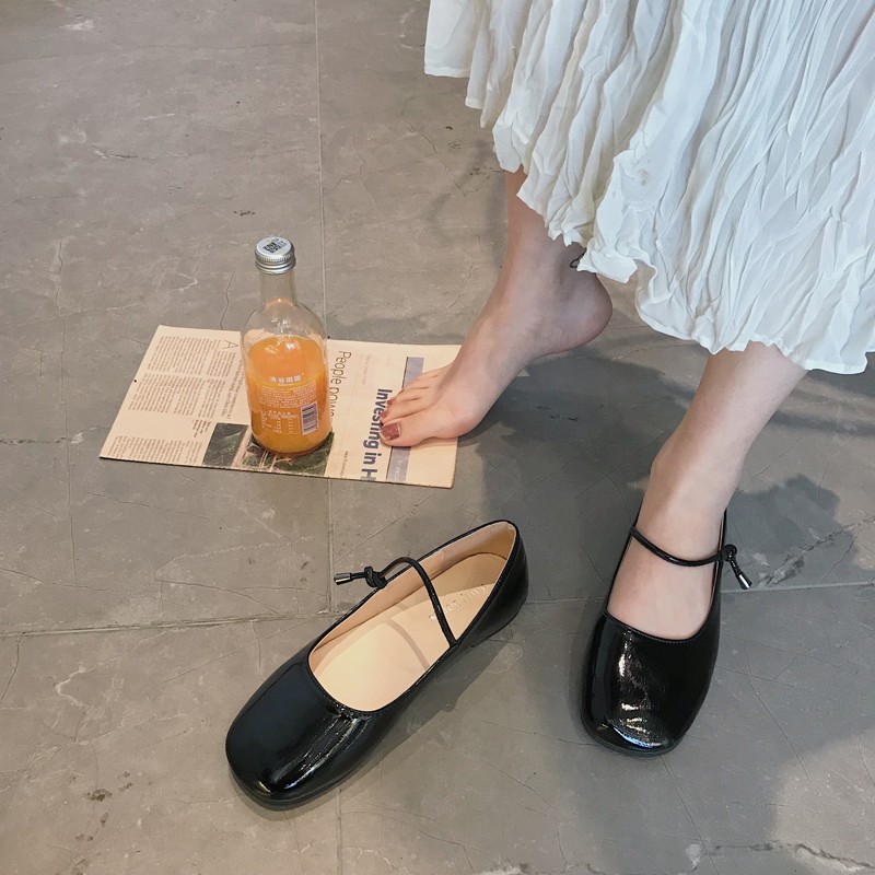 [Order] Giày búp bê nữ cột dây Ulzzang -theblue | BigBuy360 - bigbuy360.vn