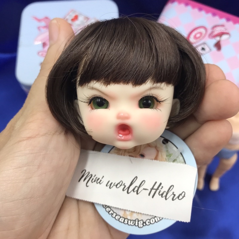 Head búp bê Lodo lovely doll đã trang điểm. Đầu búp bê đã Makeup faceup.  Body GSC khớp. combo