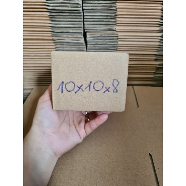 [SIÊU RẺ] [10x10x8] Thùng Hộp Carton Đóng Gói Hàng , phụ kiện du lịch