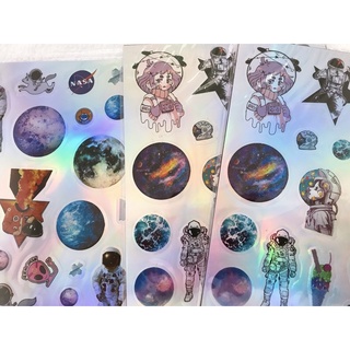 STICKER GALAXY VŨ TRỤ
