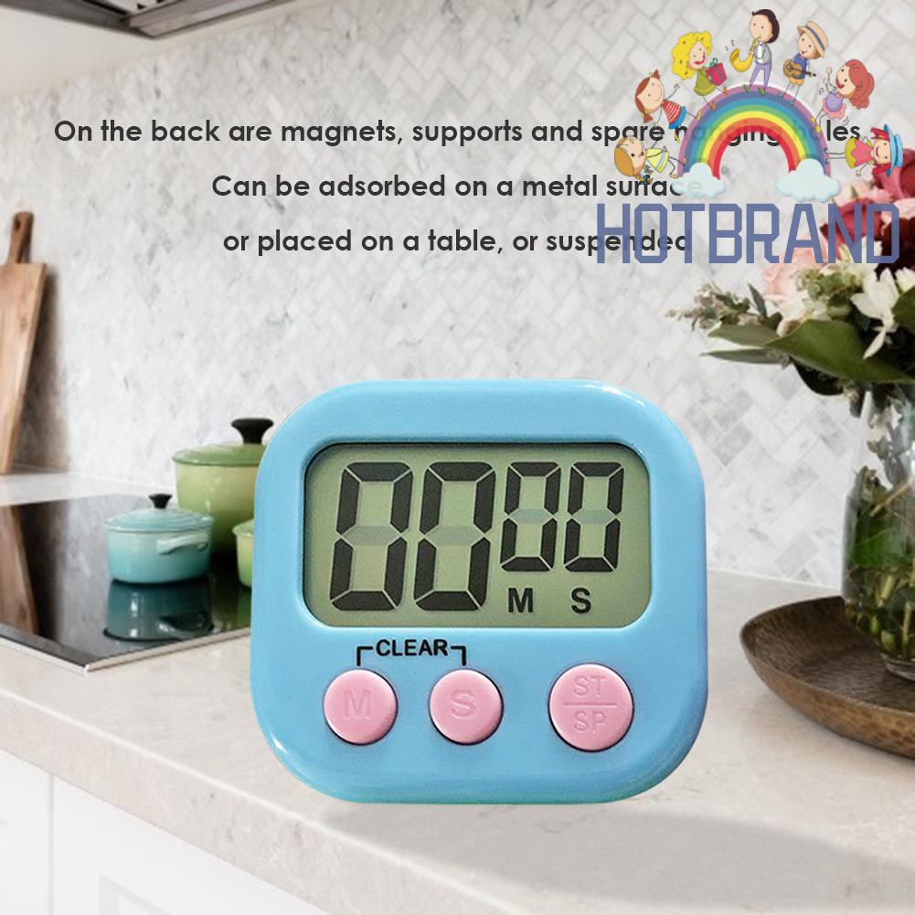 Đồng Hồ Đếm Ngược Điện Tử Màn Hình Lcd Kèm Giá Đỡ