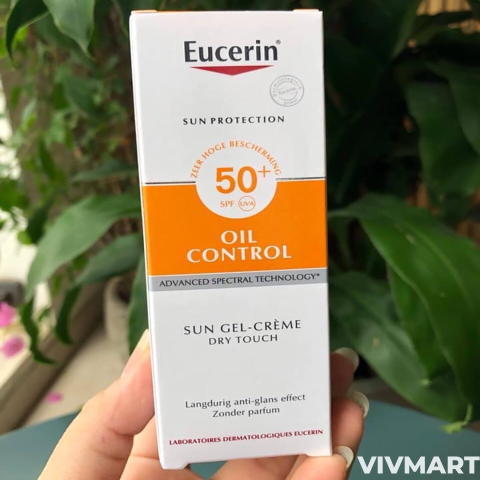 ✅ Kem Chống Nắng Eucerin Oil Control SPF50+ Kiểm Soát Nhờn