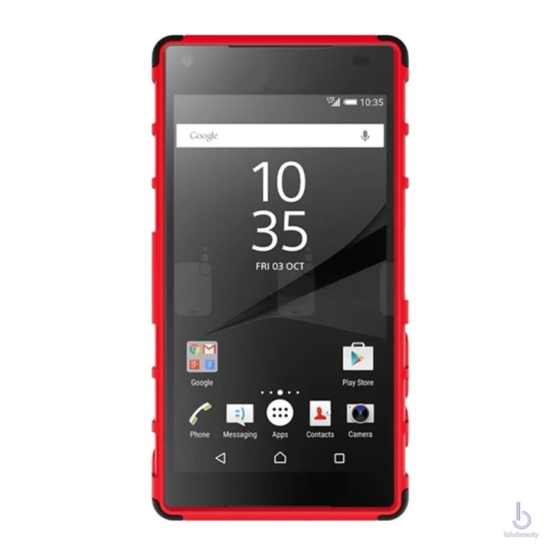 Ốp Lưng Nhựa Tpu Có Giá Đỡ Cho Sony Xperia Z5 Compact 4.6 Inch