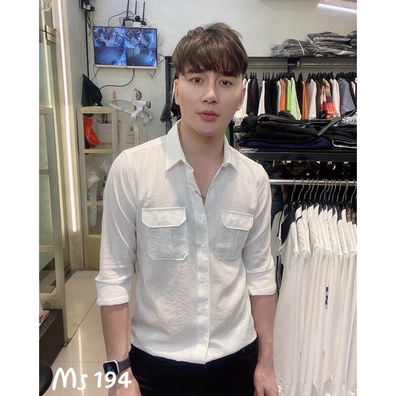 [SIÊU COMBO ĐŨI DÀI TAY ] QUẦN ĐŨI DÀI SƠ MI NAM DÀI TAY ĐŨI CỔ TÀU CỔ BẺ HÀN QUỐC HOT 2020 thời trang nam atb shop | BigBuy360 - bigbuy360.vn