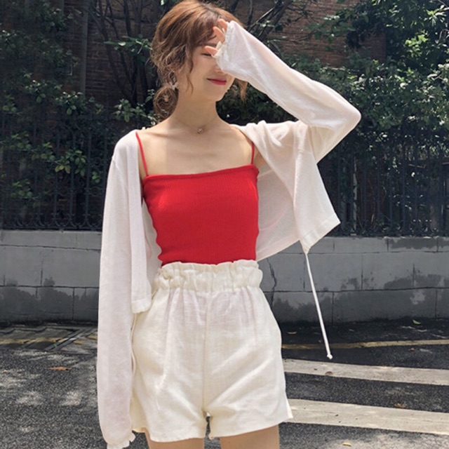 Áo Khoác Len Mềm CROPTOP