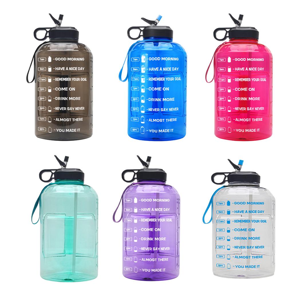 Bình Nước 3 78L Motivational Gallon Bằng Nhựa Có Tay Cầm