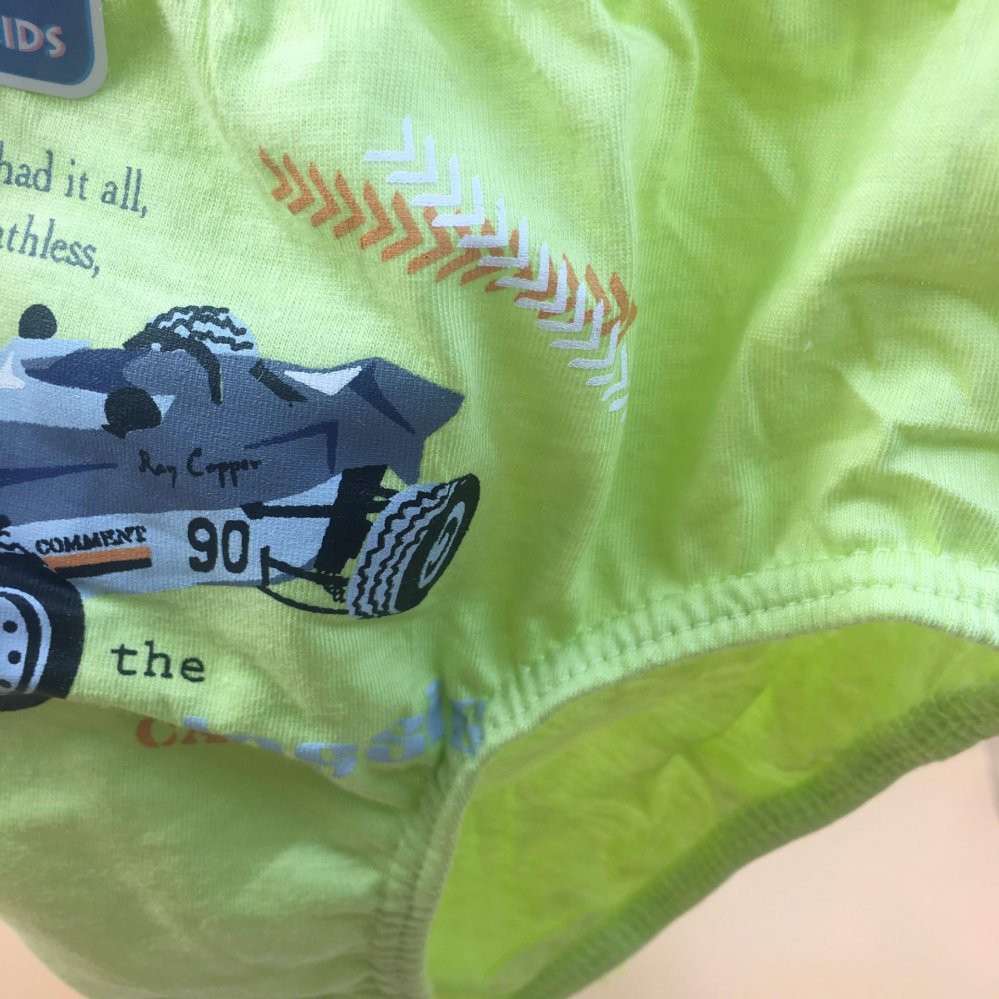 Set 5 quần lót Hàn Quốc cho bé trai Mr Kids Classic Car