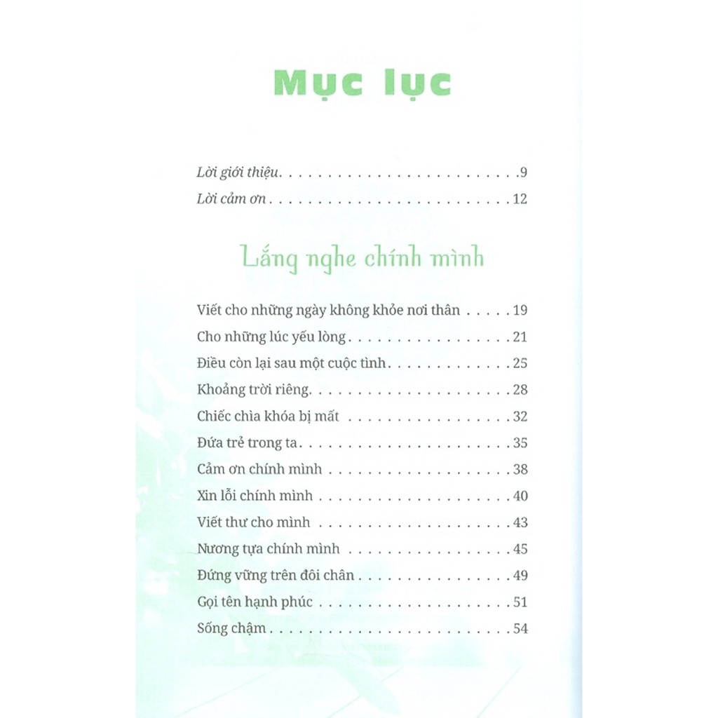 Sách - Lắng Nghe Hơi Thở