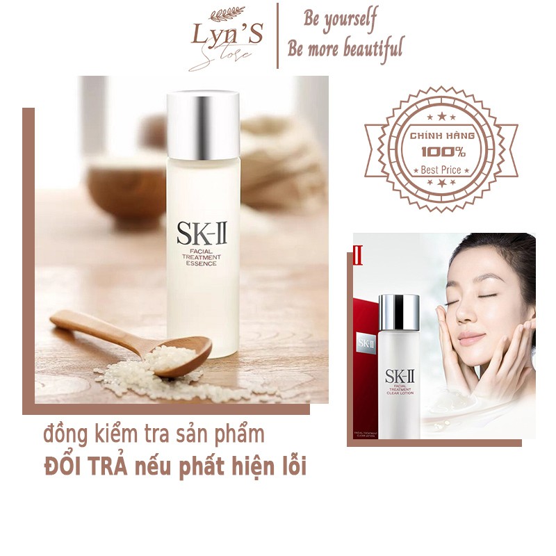 Skin ii 💝 𝑭𝑹𝑬𝑬𝑺𝑯𝑰𝑷 💝 nước thần skii, FACIAL TREATMENT ESSENCE SK-II 30ml