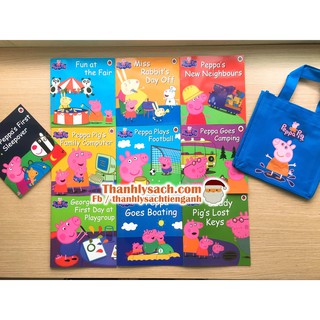 Đồ chơi - peppa pig 10q + tặng túi xách