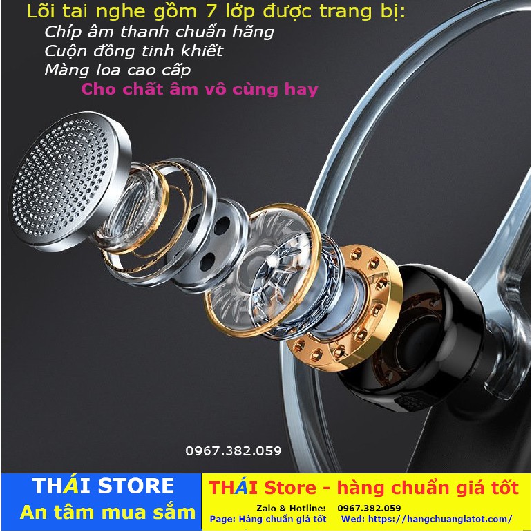 Tai nghe cao cấp Remax Double Mic, model: RB - T38, tự động kết nối Bluetooth 5.0 -  - bảo hành 6 tháng